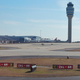 The 400-foot tall control tower, the tallest in the United States. (Photo by qwesy qwesy via Wikimedia Commons)